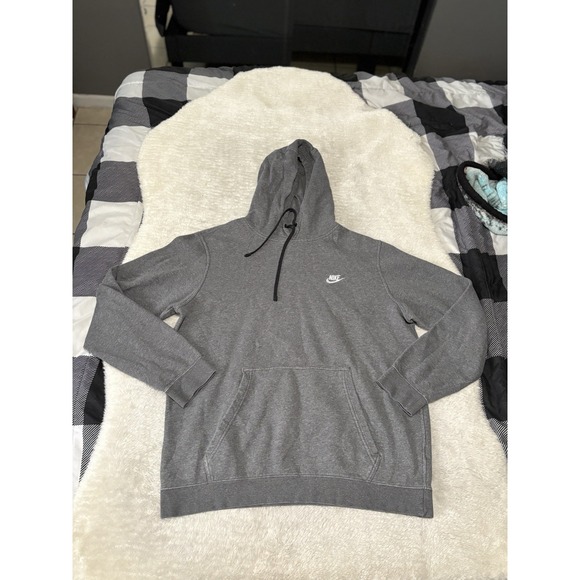 Nike Other - Nike Men's Gray Hoodie Large Pullover Sweater Long Sleeve‎ Training